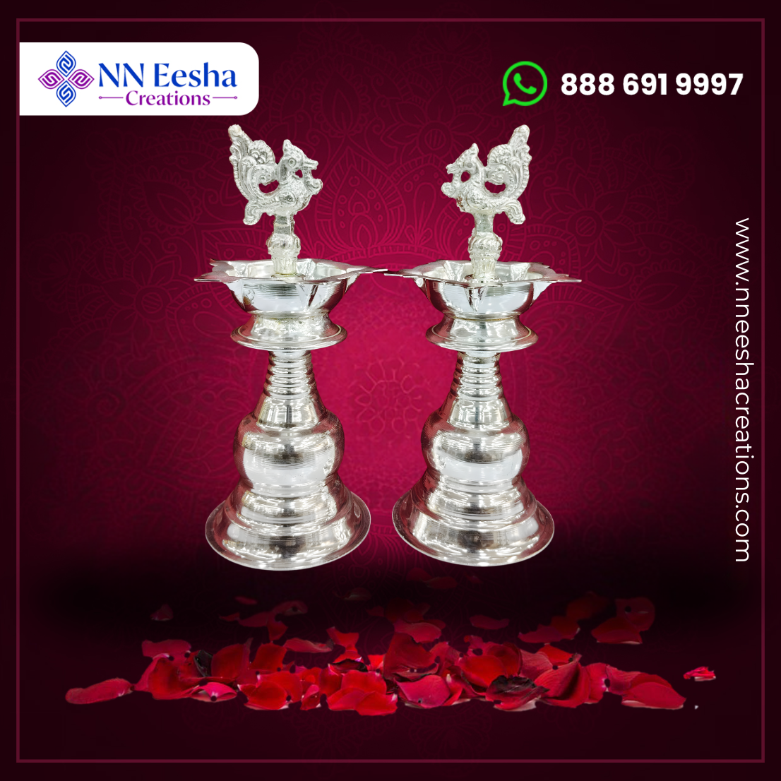 NN Eesha Creations German Silver