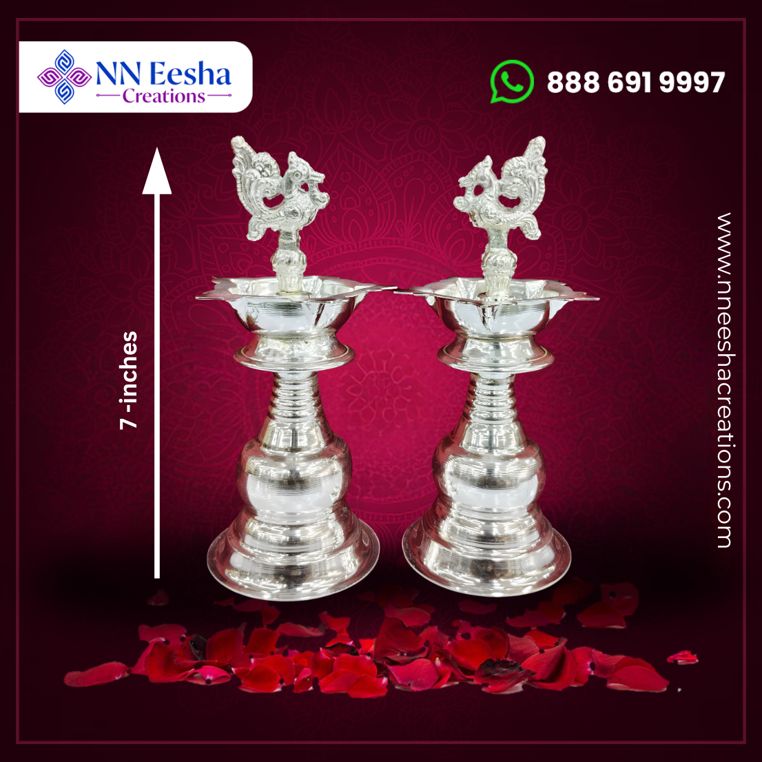 NN Eesha Creations German Silver