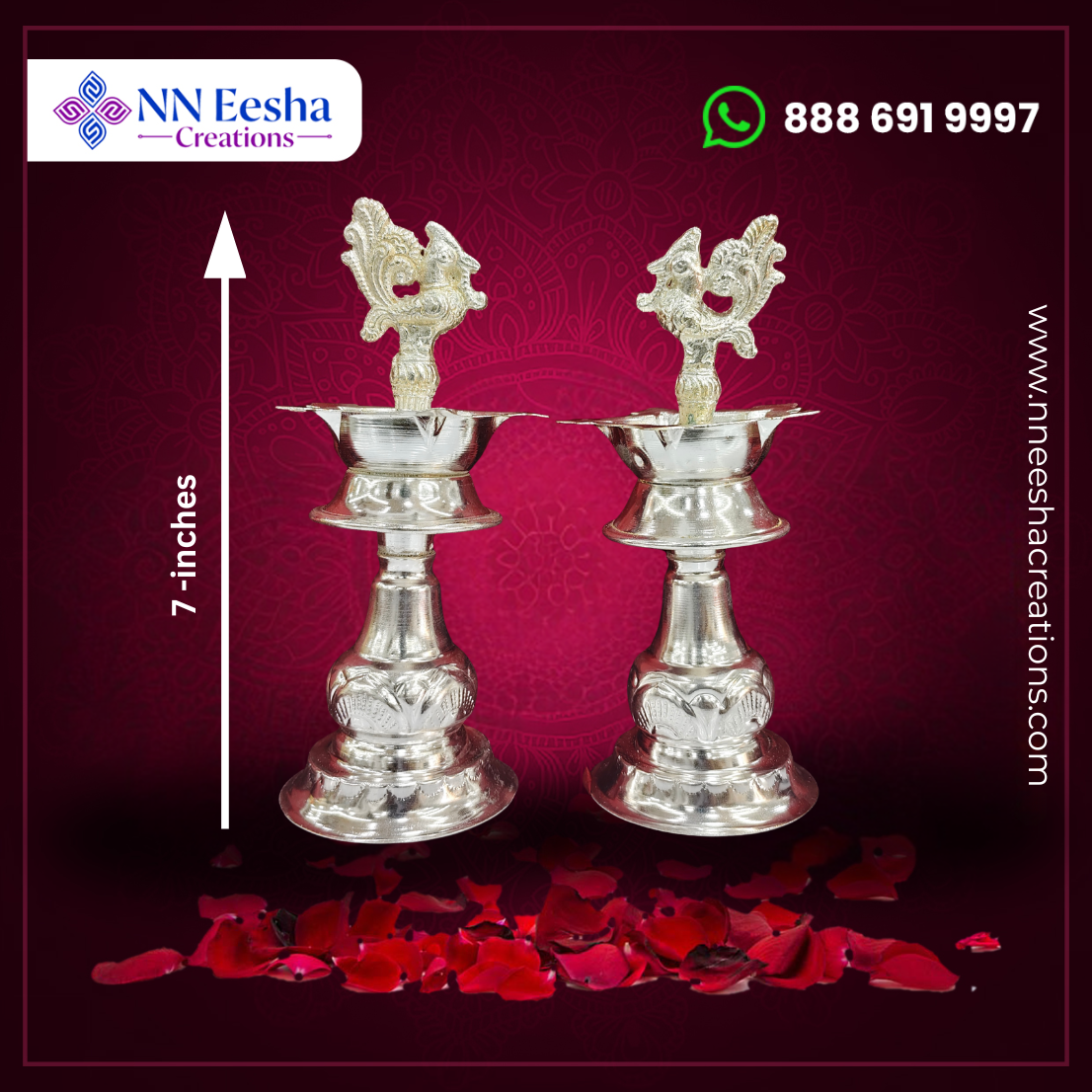 NN Eesha Creations German Silver