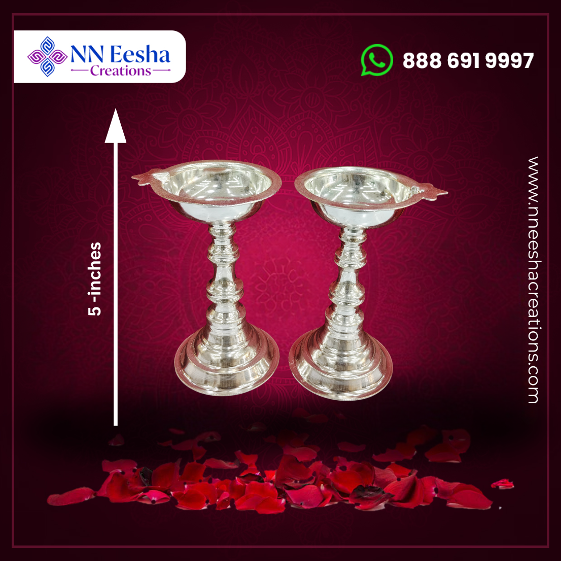 NN Eesha Creations German Silver