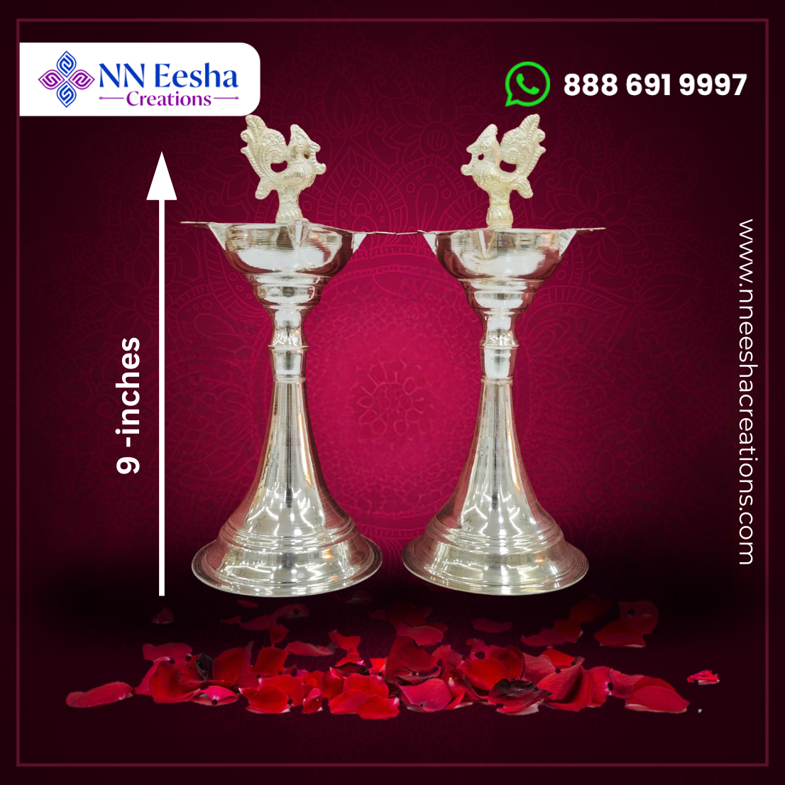 NN Eesha Creations German Silver