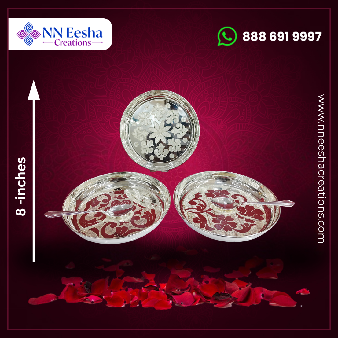 NN Eesha Creations German Silver