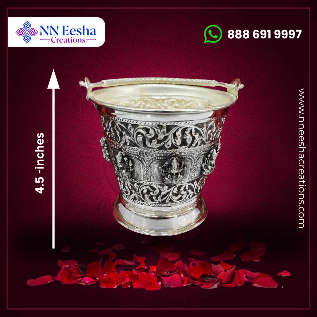 NN Eesha Creations German Silver