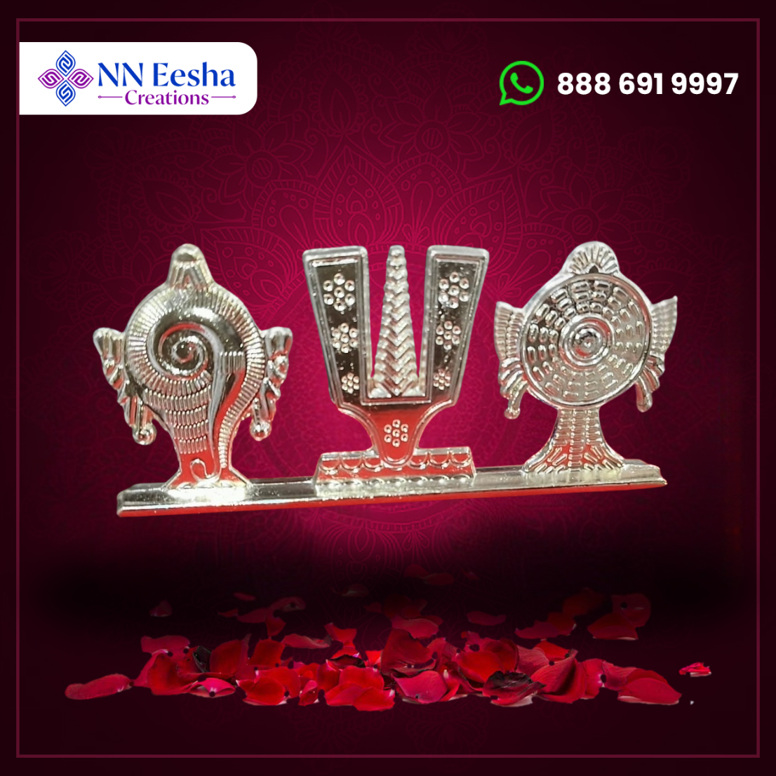 NN Eesha Creations German Silver