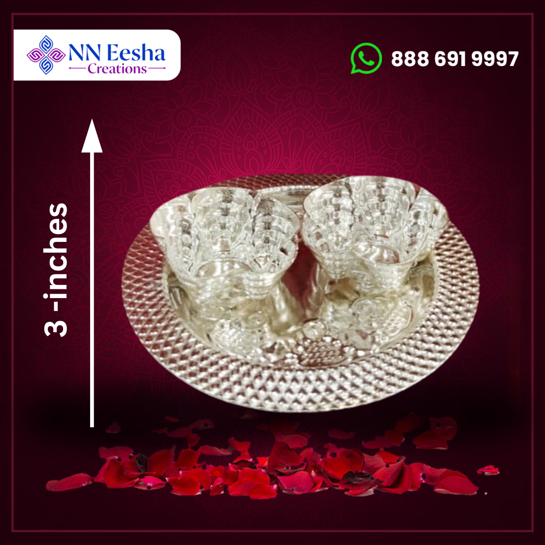 NN Eesha Creations German Silver