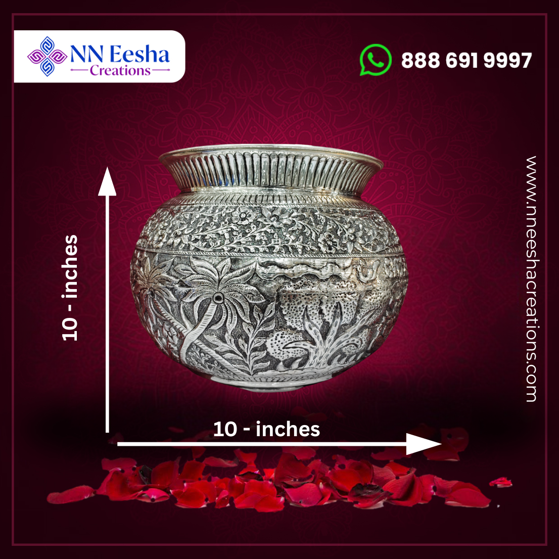 NN Eesha Creations German Silver