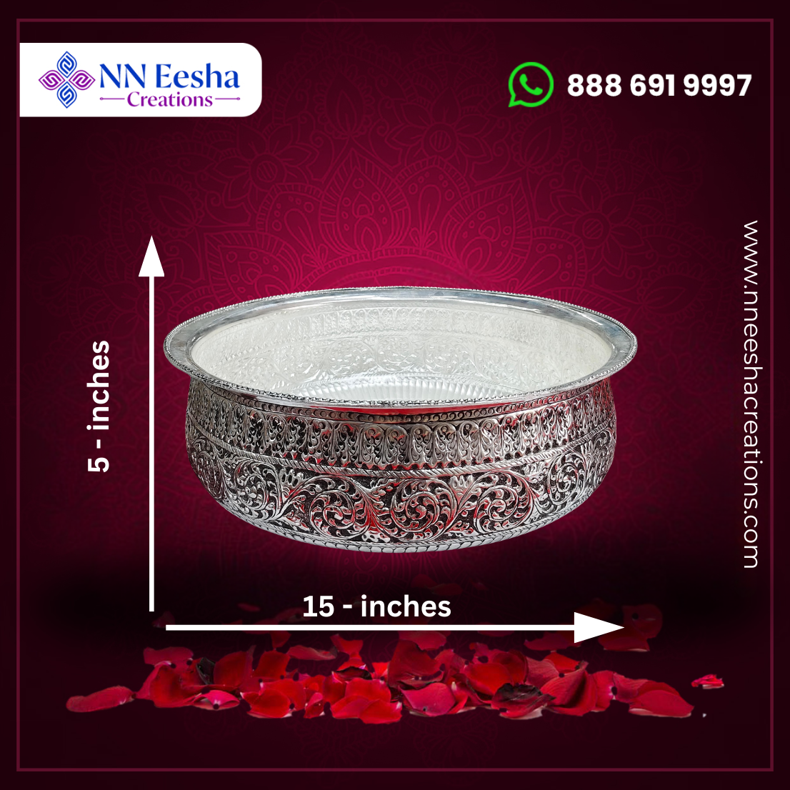 NN Eesha Creations German Silver