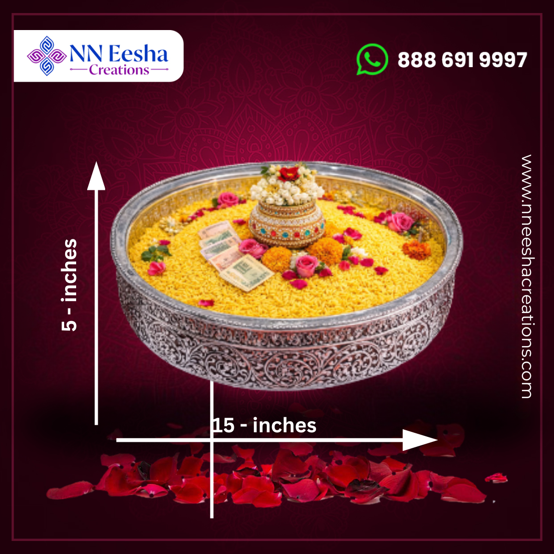 NN Eesha Creations German Silver