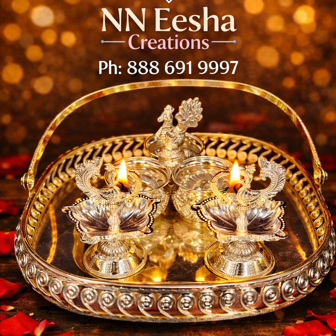 NN Eesha Creations German Silver