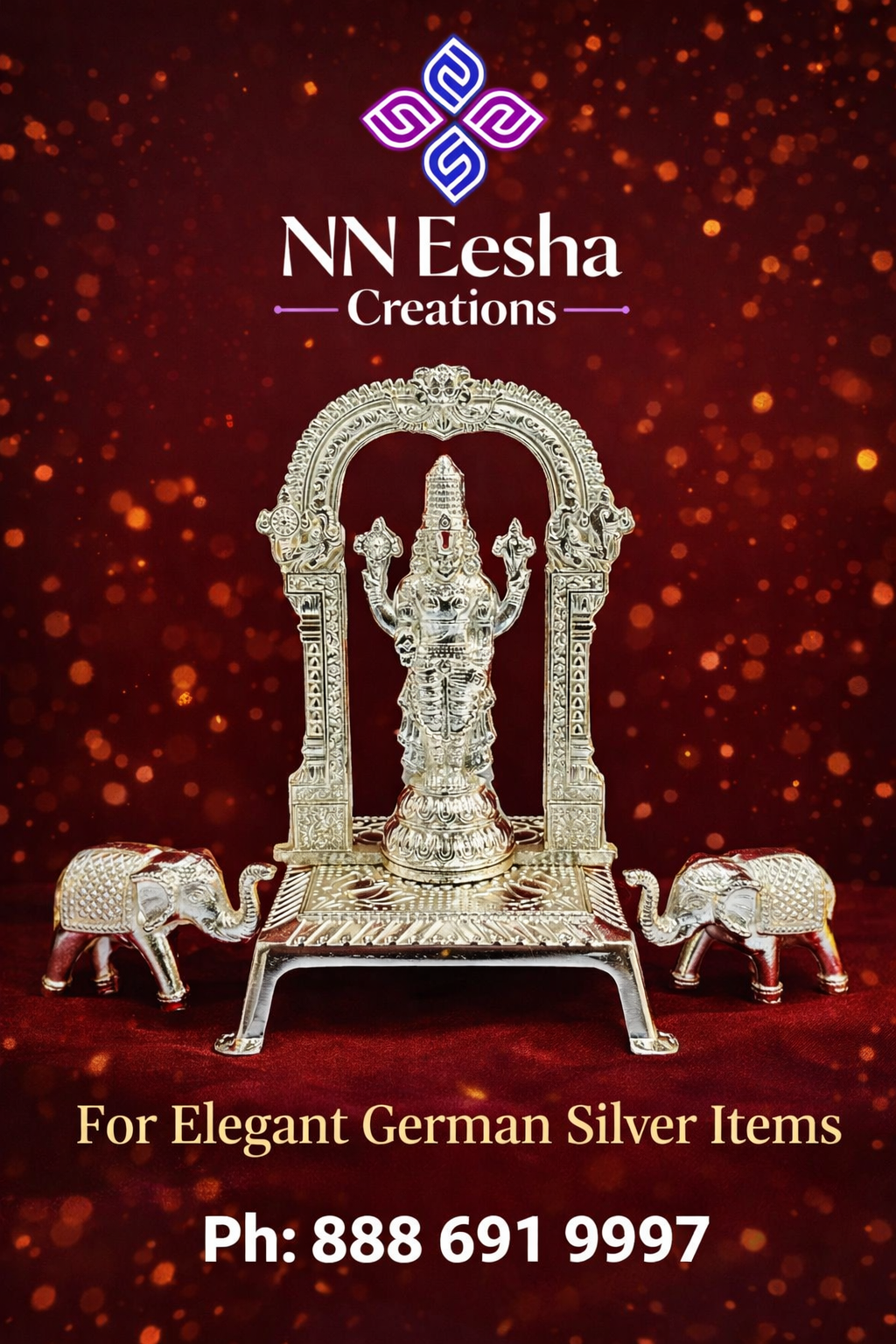 NN Eesha Creations German Silver