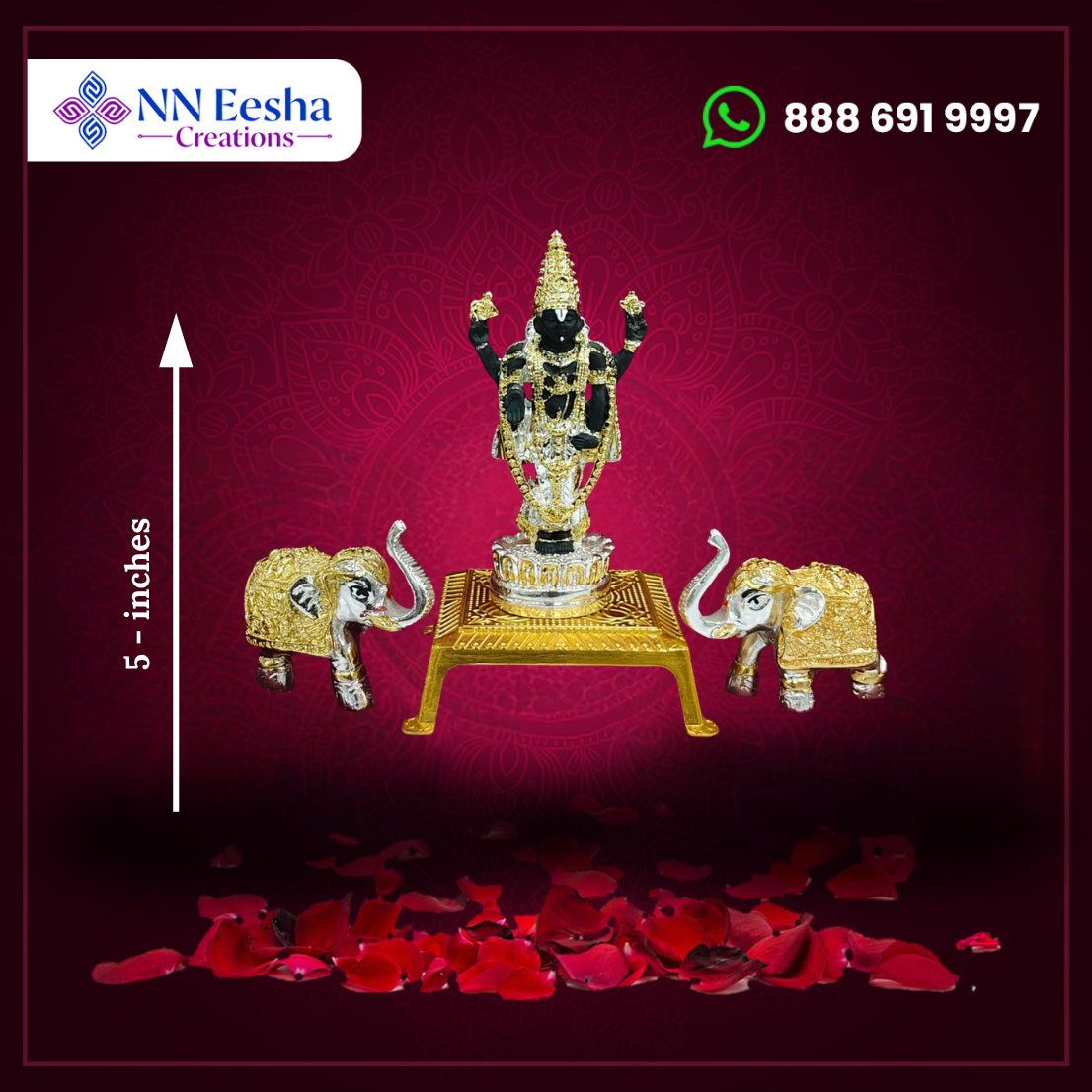 NN Eesha Creations German Silver