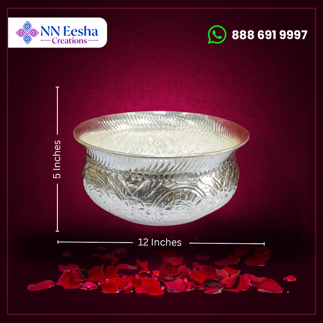 NN Eesha Creations German Silver