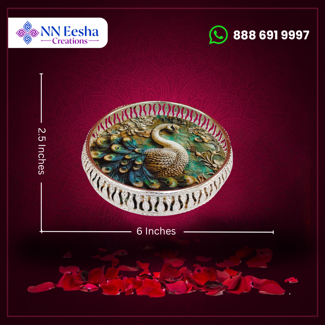 NN Eesha Creations German Silver
