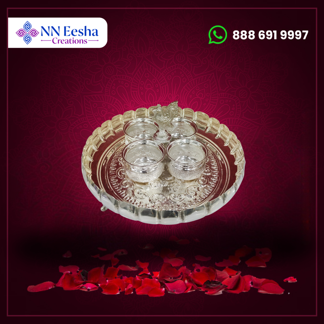 NN Eesha Creations German Silver