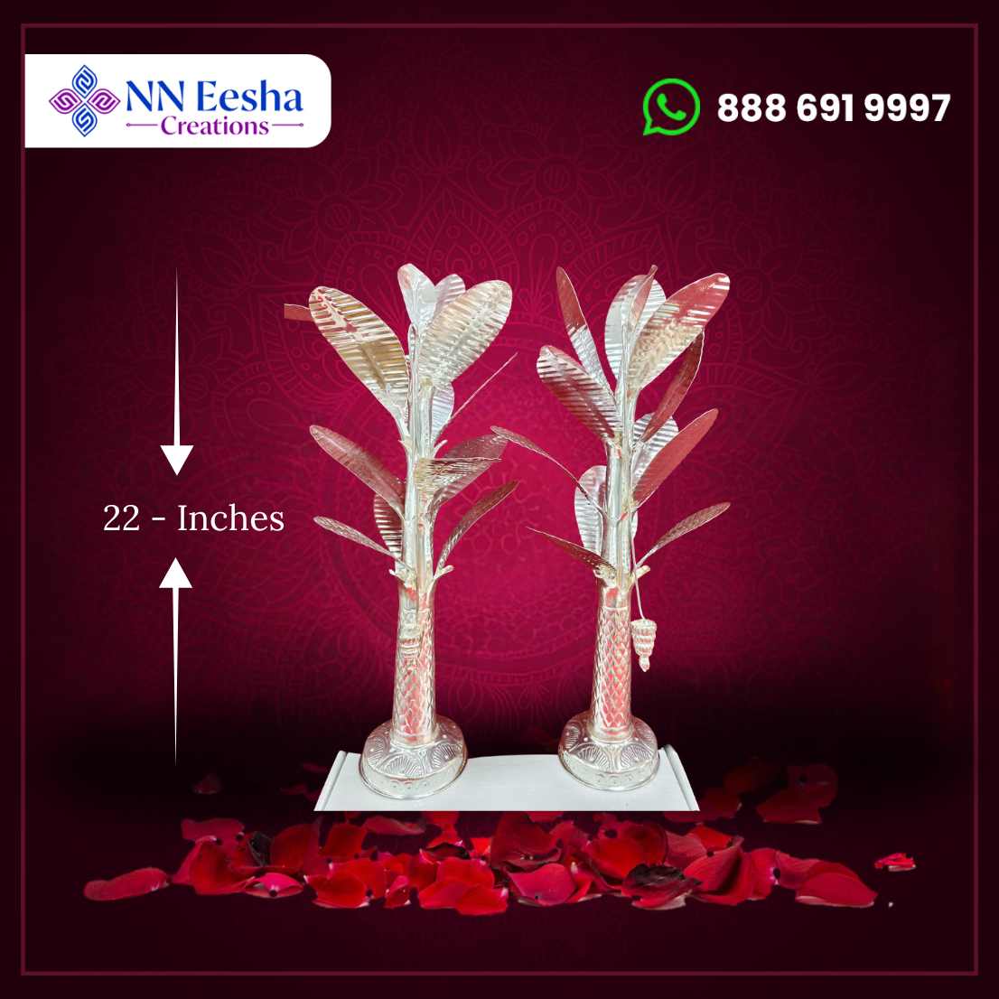 NN Eesha Creations German Silver