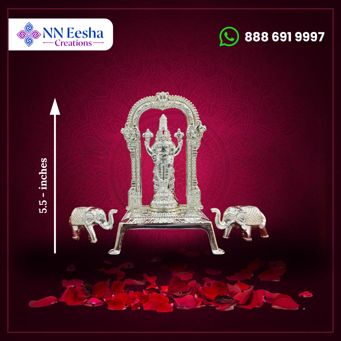 NN Eesha Creations German Silver