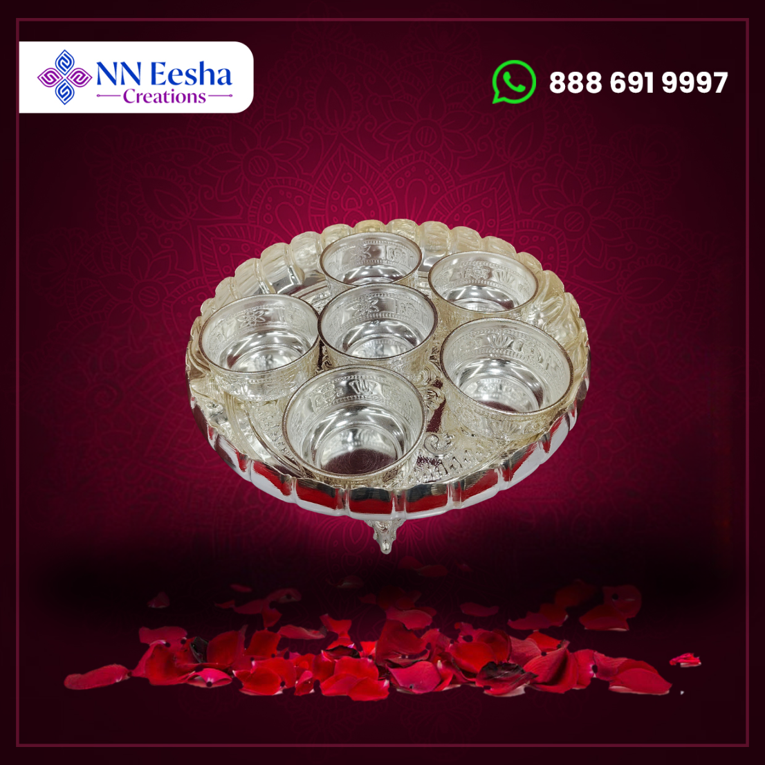 NN Eesha Creations German Silver