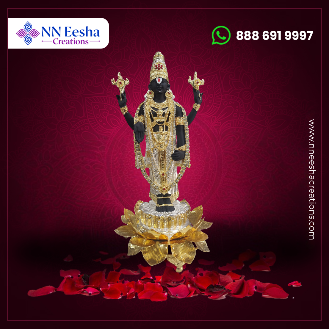 NN Eesha Creations German Silver