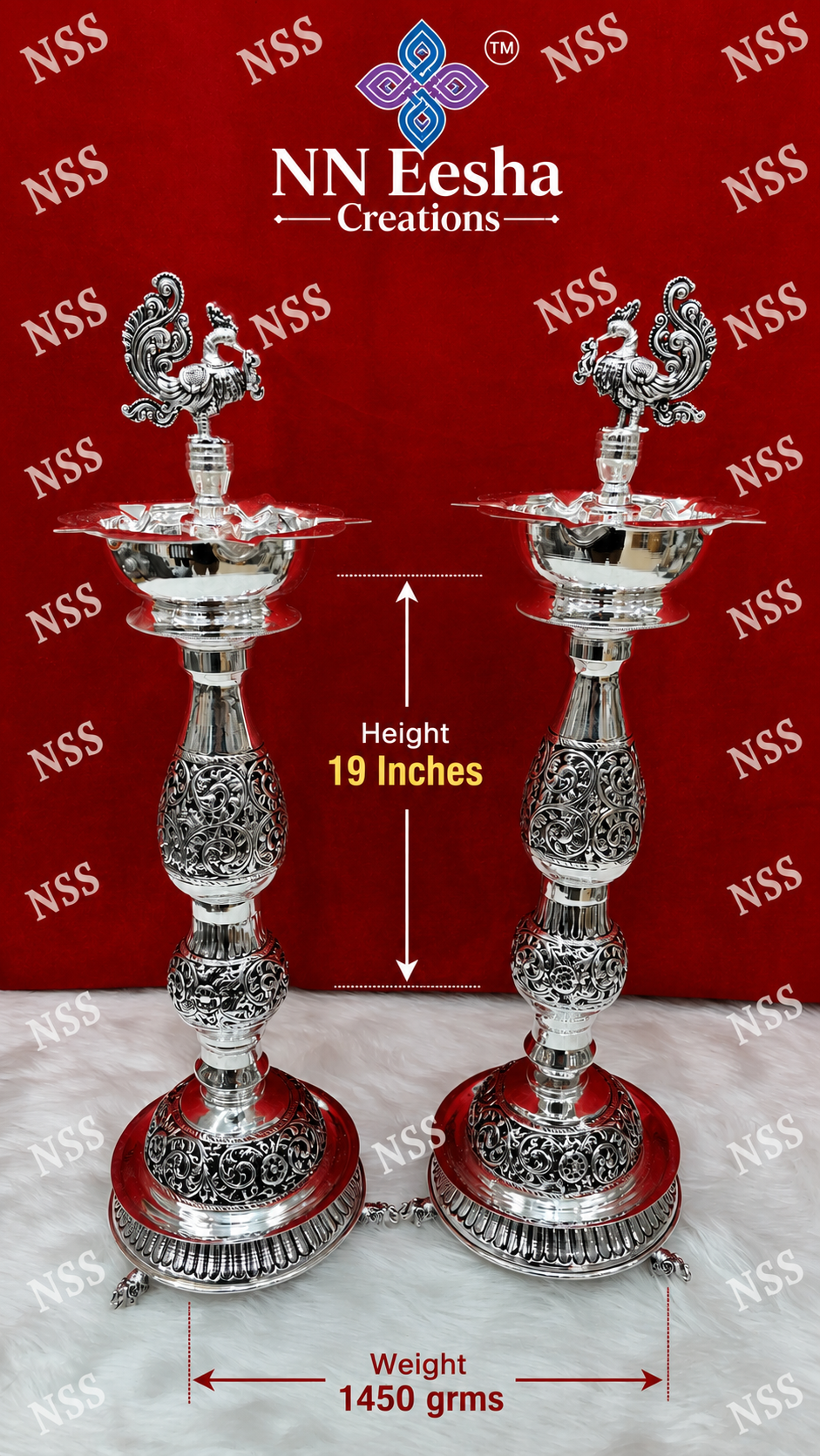 NN Eesha Creations German Silver