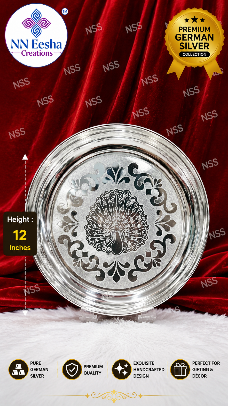 NN Eesha Creations German Silver