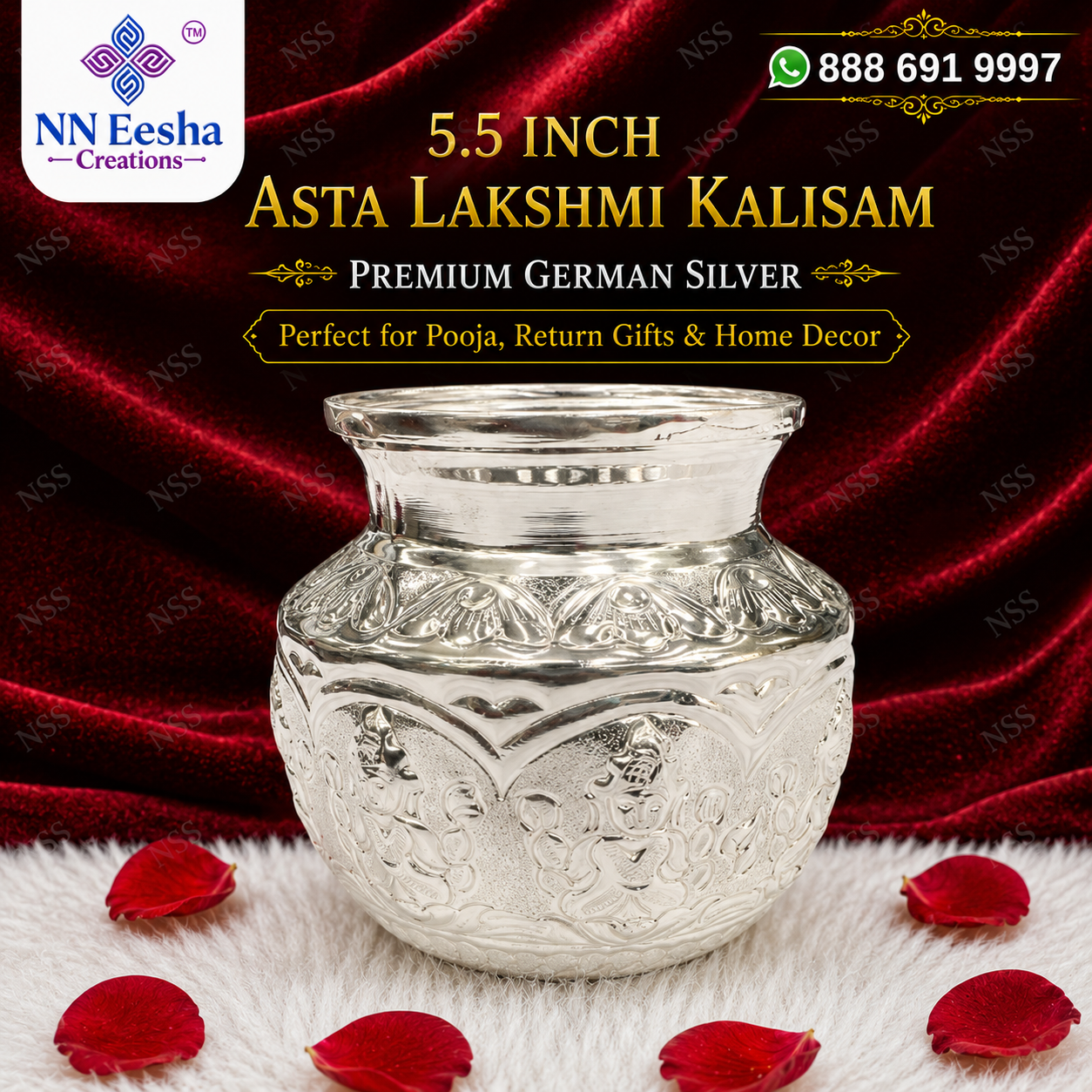 NN Eesha Creations German Silver