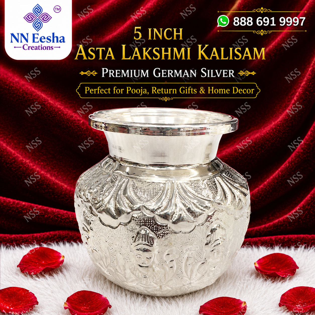 NN Eesha Creations German Silver