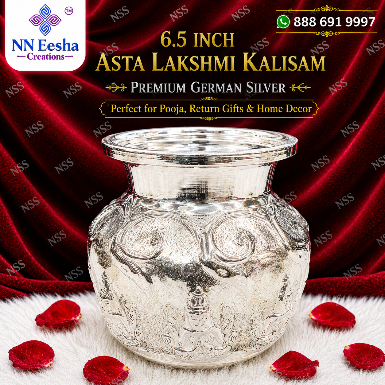 NN Eesha Creations German Silver